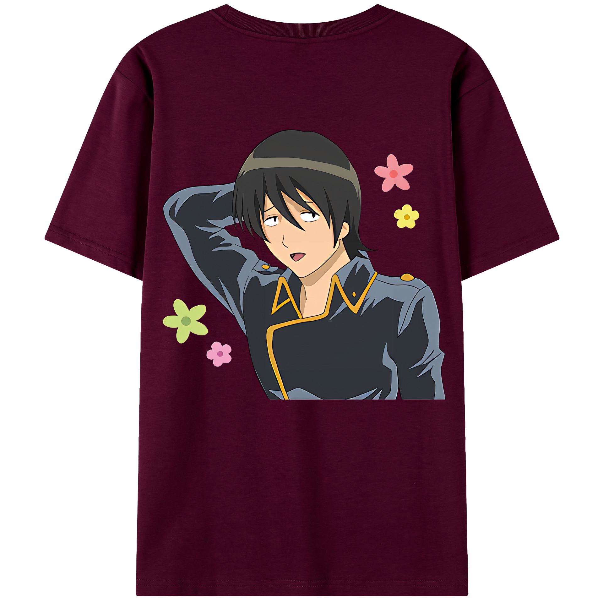 （画像用） ぎんたま 坂田銀時（さかたぎんとき） 神楽 志村新八（しむら しんぱち） GINTAMA Sakata Gintoki Kagura Shimura Shinpachi レディース半袖Tシャツ(バックプリント)